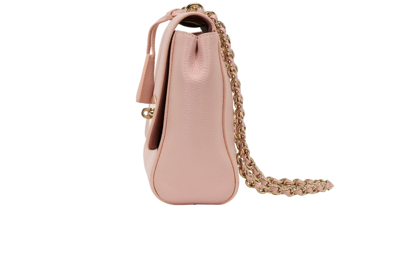 Medium Lily, &pound;495, Handbags, Pink, Leather, Bottom view